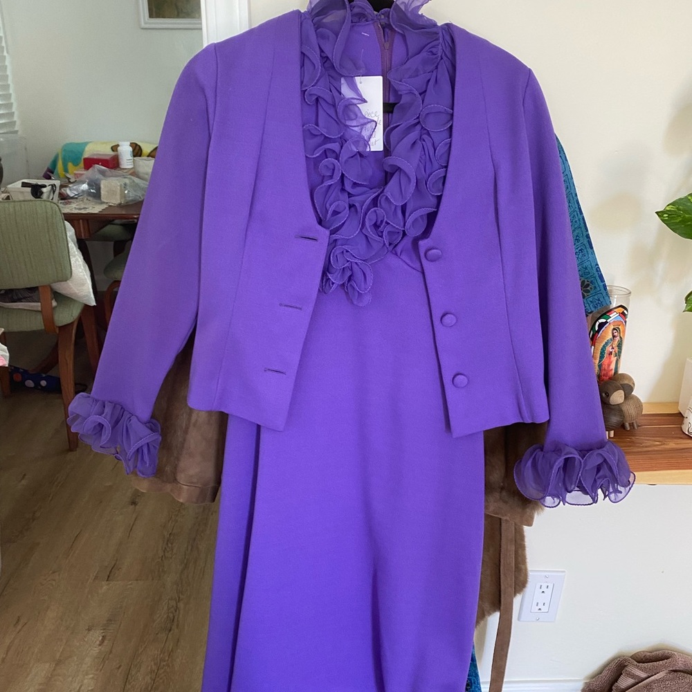 1970s Maxi Dress Set